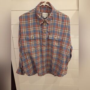 American Eagle Multicolor Plaid Shirt